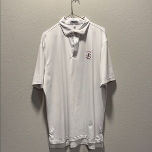 Peter Millar White Summer Comfort Shirt - U.S. Open Winged Foot 2020